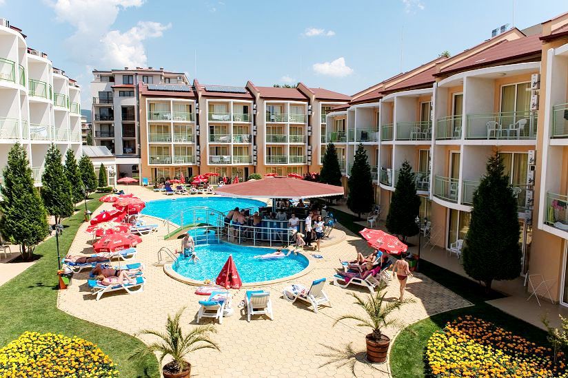 Sun City Hotel Солнечный берег Экстерьер фото