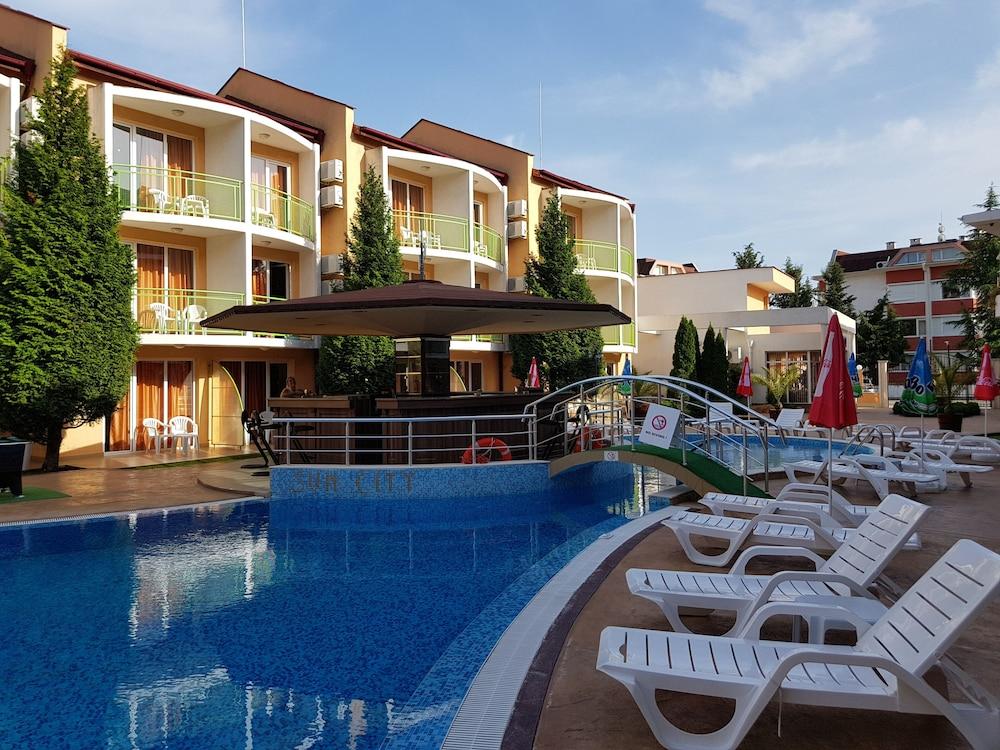 Sun City Hotel Солнечный берег Экстерьер фото