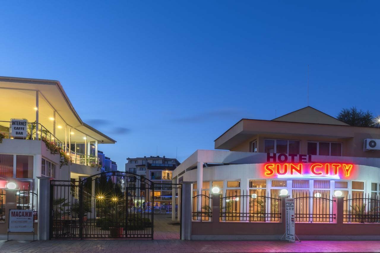 Sun City Hotel Солнечный берег Экстерьер фото